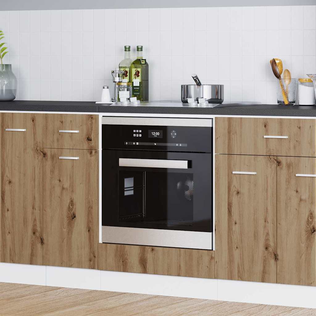 Hängeschrank Artisan-Eiche 60 x 46 x 81,5 cm Holzwerkstoff