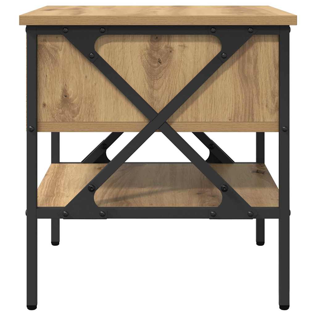 Nachttisch mit Schubladen 2 pcs Artisan-Eiche 40 x 42 x 45 cm
