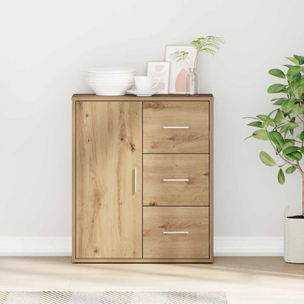 Sideboard Artisan-Eiche 60 x 31 x 70 cm Holzwerkstoff