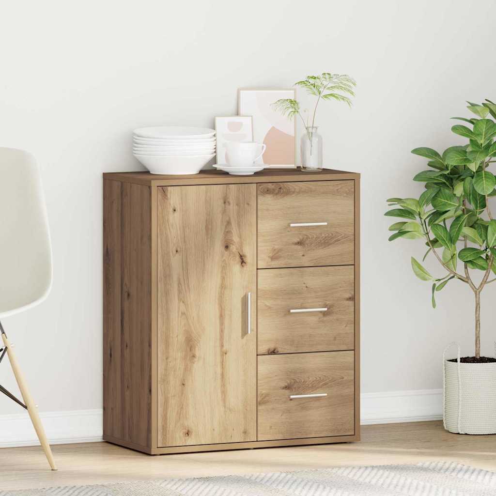 Sideboard Artisan-Eiche 60 x 31 x 70 cm Holzwerkstoff