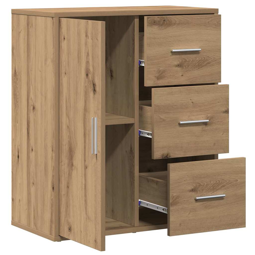 Sideboard Artisan-Eiche 60 x 31 x 70 cm Holzwerkstoff