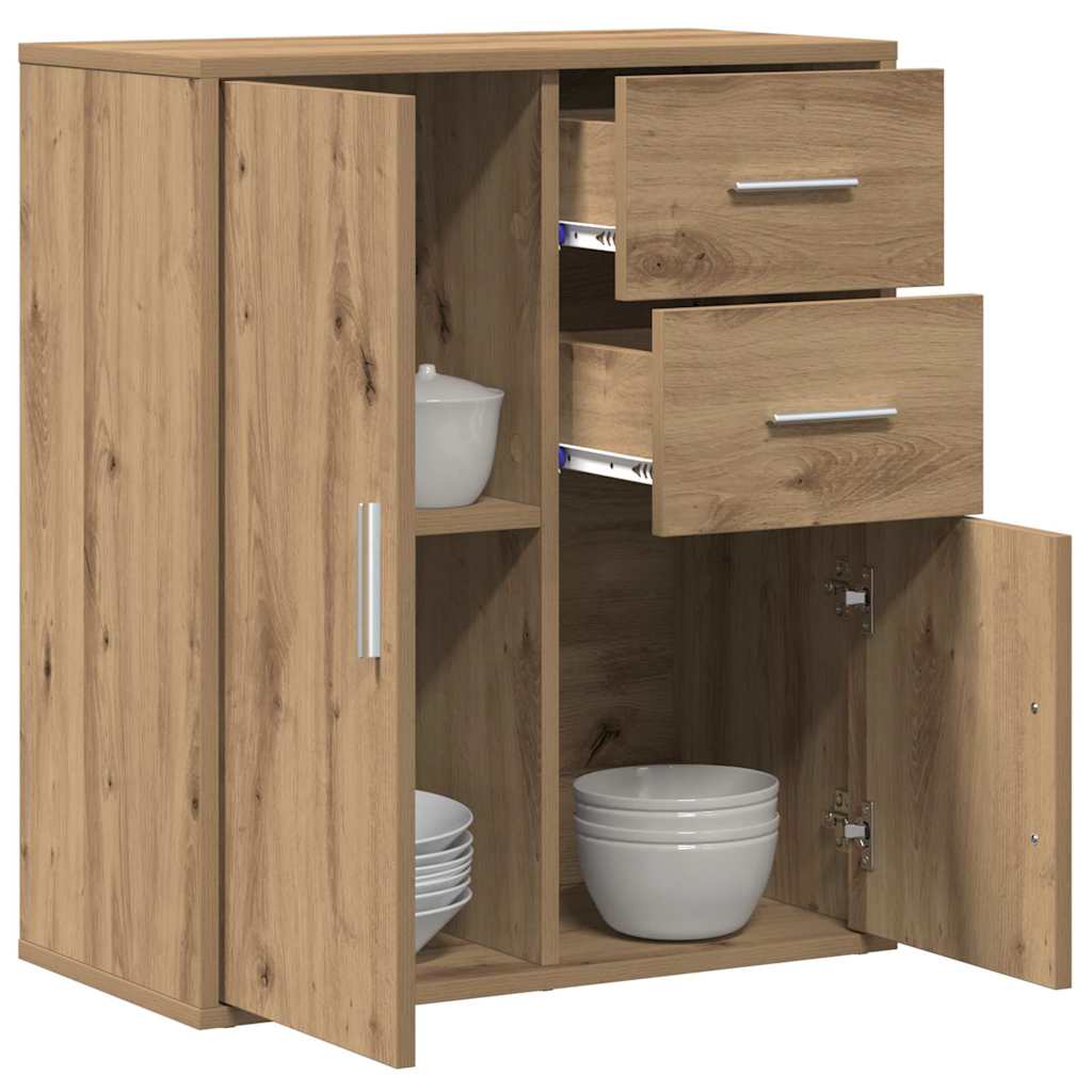 Sideboard Artisan-Eiche 60 x 31 x 70 cm Holzwerkstoff