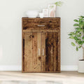 Sideboard mit Schubladen Altholz 60 x 30 x 84 cm Holzwerkstoff