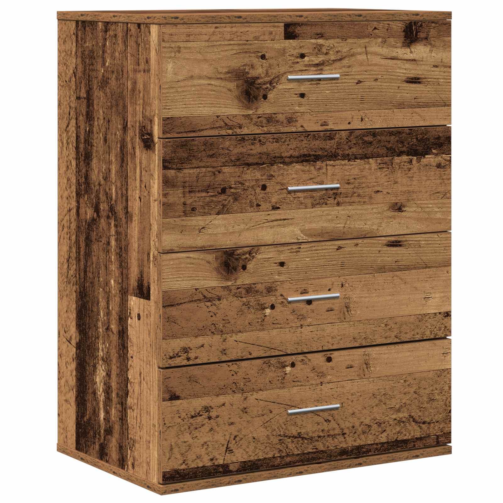 Sideboard mit Schubladen Altholz 60 x 39 x 80 cm Holzwerkstoff