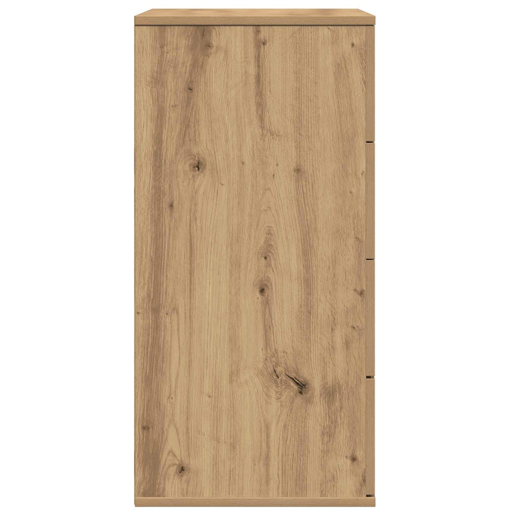 Sideboard Artisan-Eiche 60 x 39 x 80 cm Holzwerkstoff