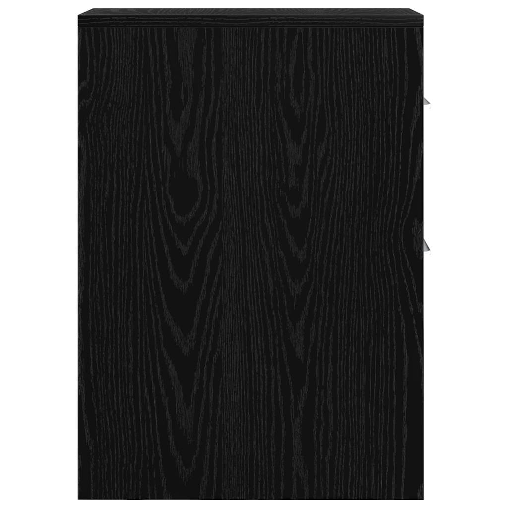 Badezimmermöbel-Set Schwarz Eichen-Optik 22 x 44 x 61,5 cm