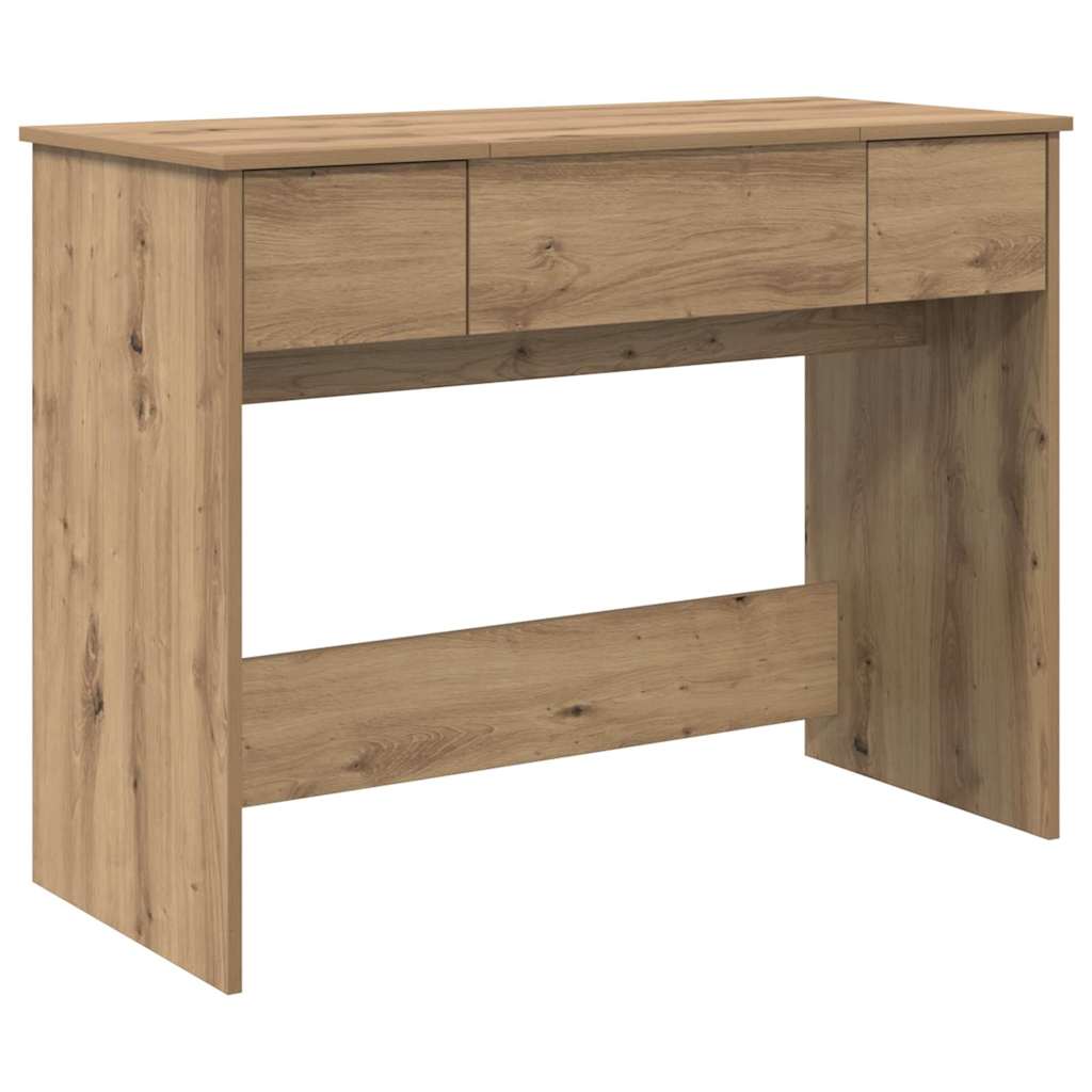 Kosmetiktisch mit Schubladen Artisan-Eiche 100 x 45 x 76 cm