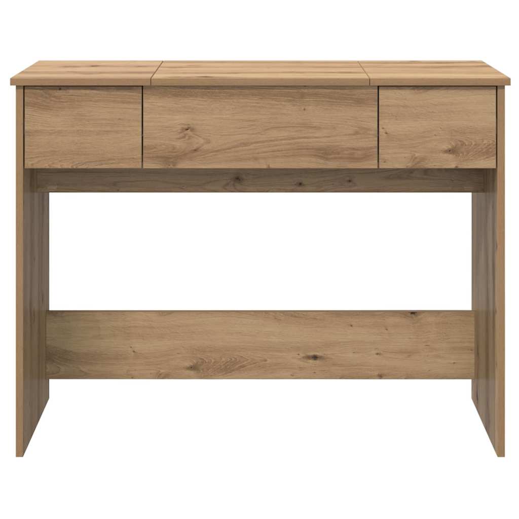 Kosmetiktisch mit Schubladen Artisan-Eiche 100 x 45 x 76 cm