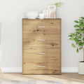 Sideboard Artisan-Eiche 60 x 31 x 84 cm Holzwerkstoff