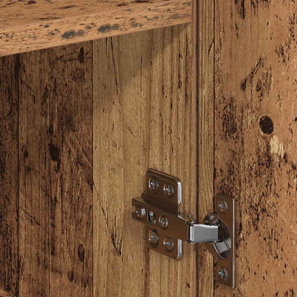 Sideboard mit Schubladen Altholz 78 x 38 x 80 cm Holzwerkstoff