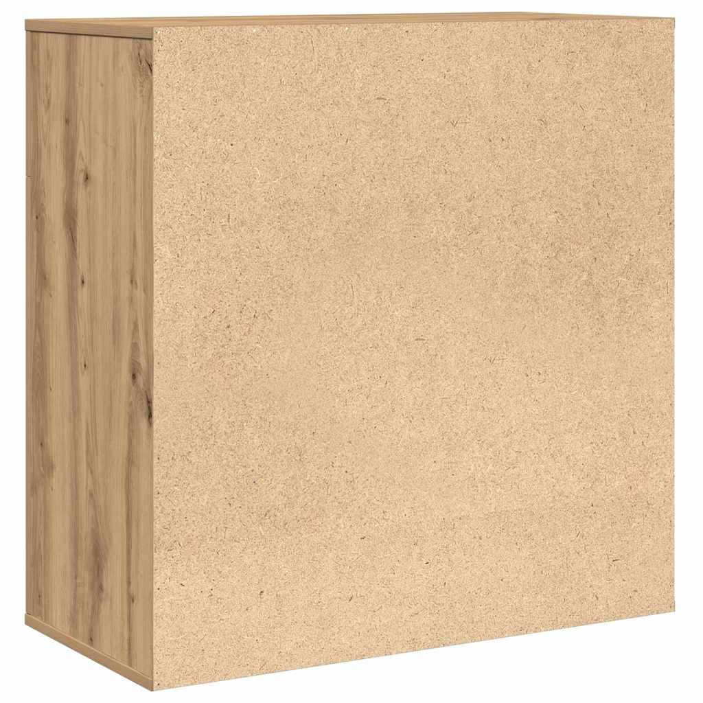 Sideboard Artisan-Eiche 78 x 38 x 80 cm Holzwerkstoff