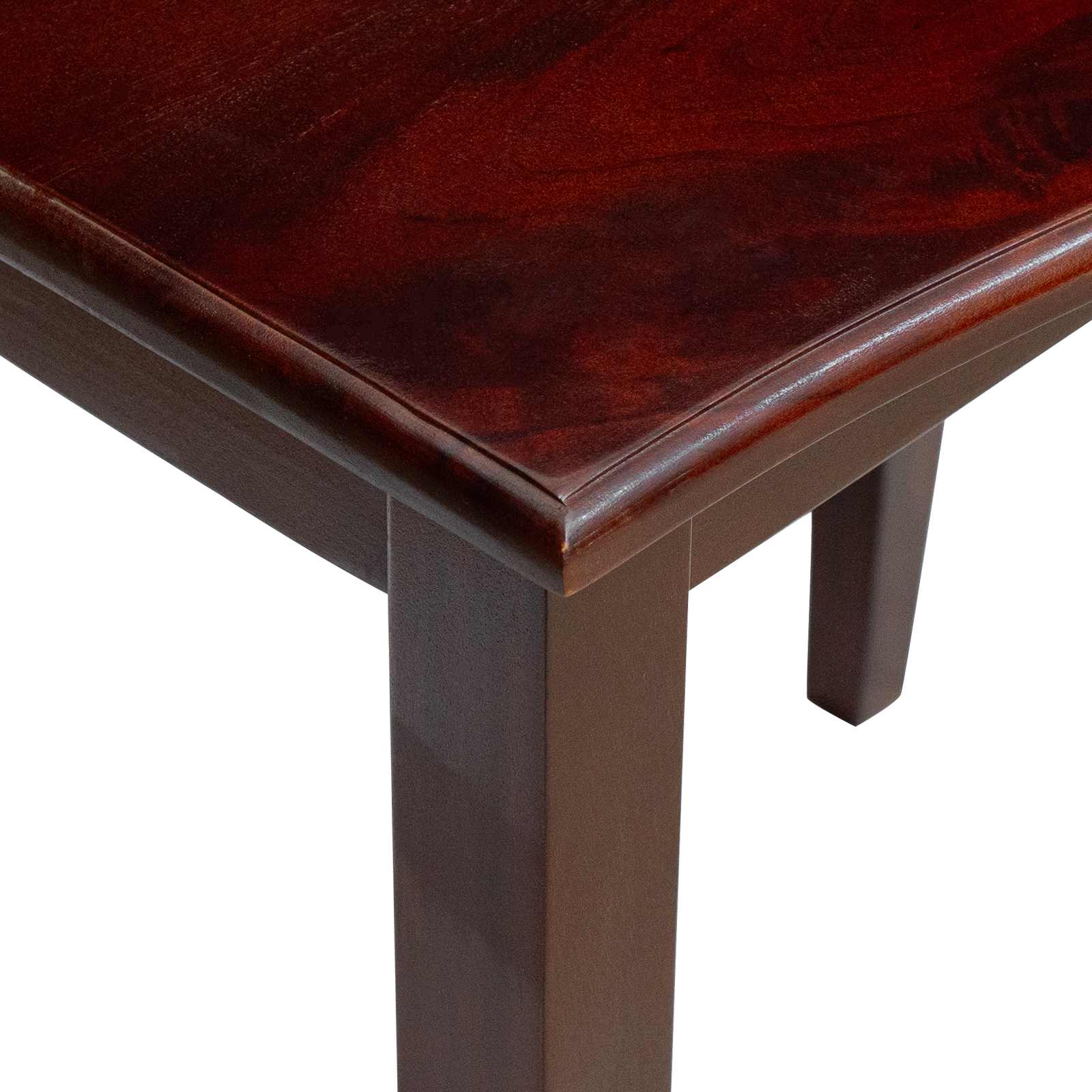 Nestende Beistelltische 3 pcs Braun Massives Mahagoni Holz