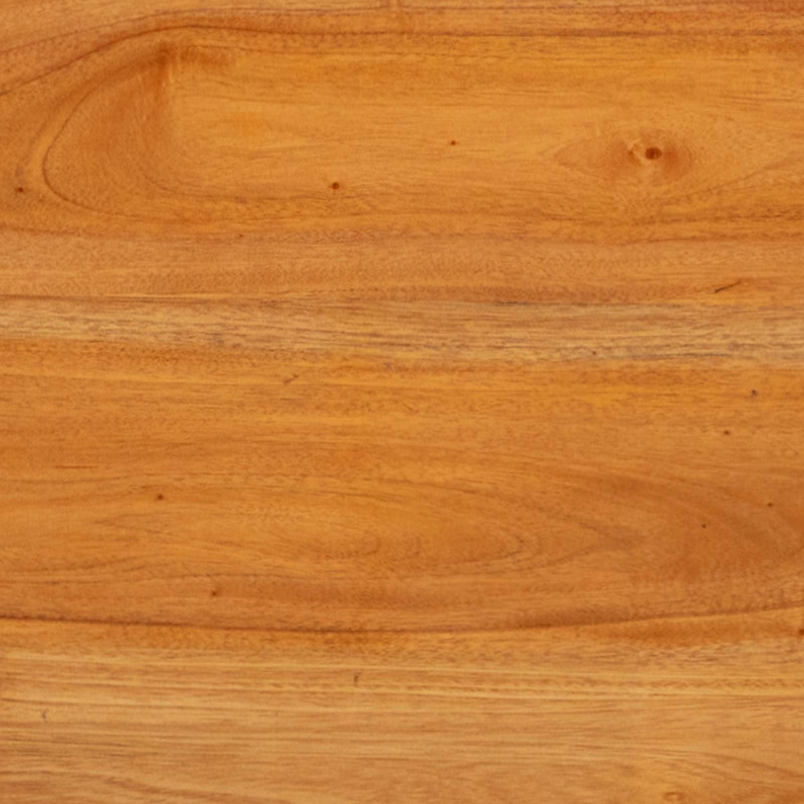 EckTVSchrank Natur 79 x 40 x 46 cm Massives Mahagoni Holz