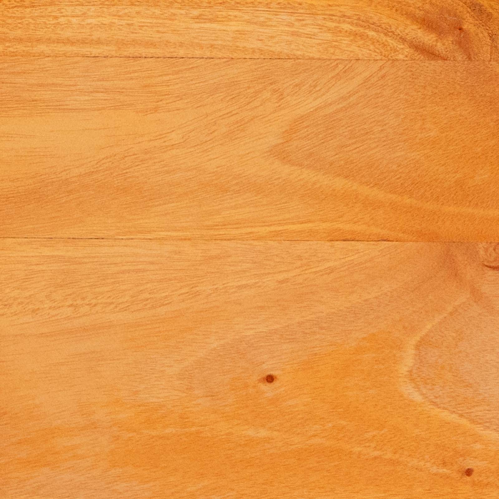 Nachttisch Natur 40 x 40 x 45,5 cm Massives Mahagoni Holz