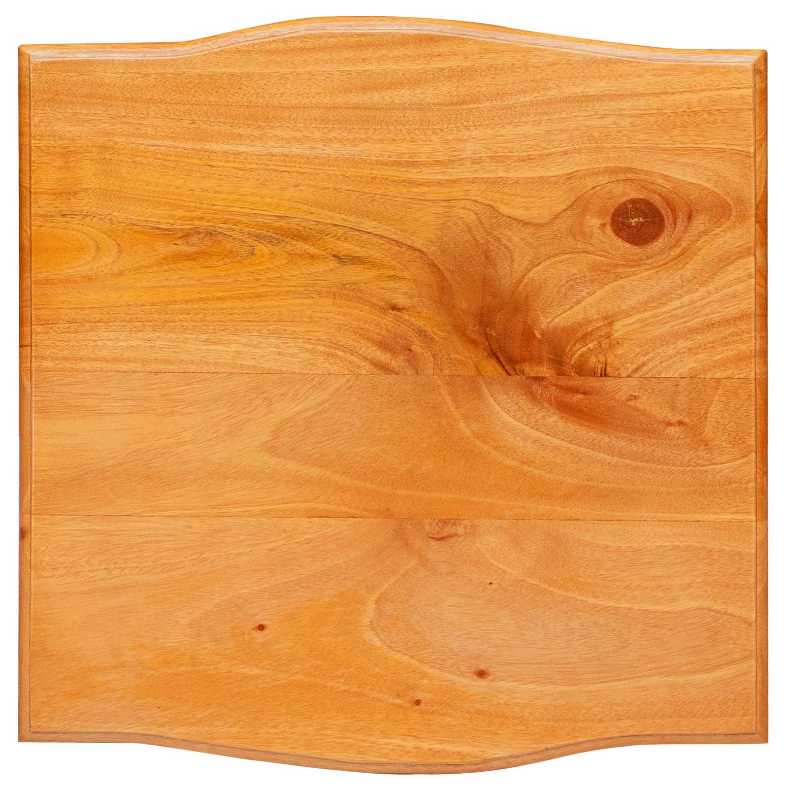 Nachttisch Natur 40 x 40 x 45,5 cm Massives Mahagoni Holz