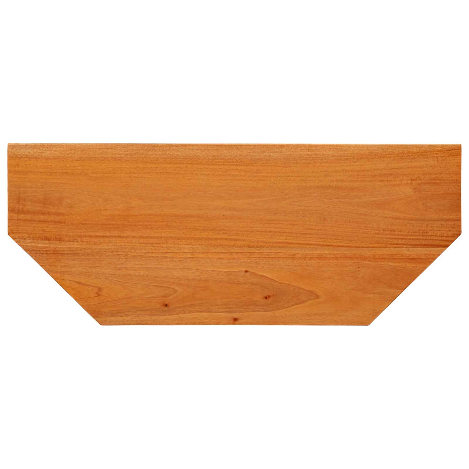 TV-Schränk Natur 100 x 40,5 x 46 cm Massives Mahagoni Holz
