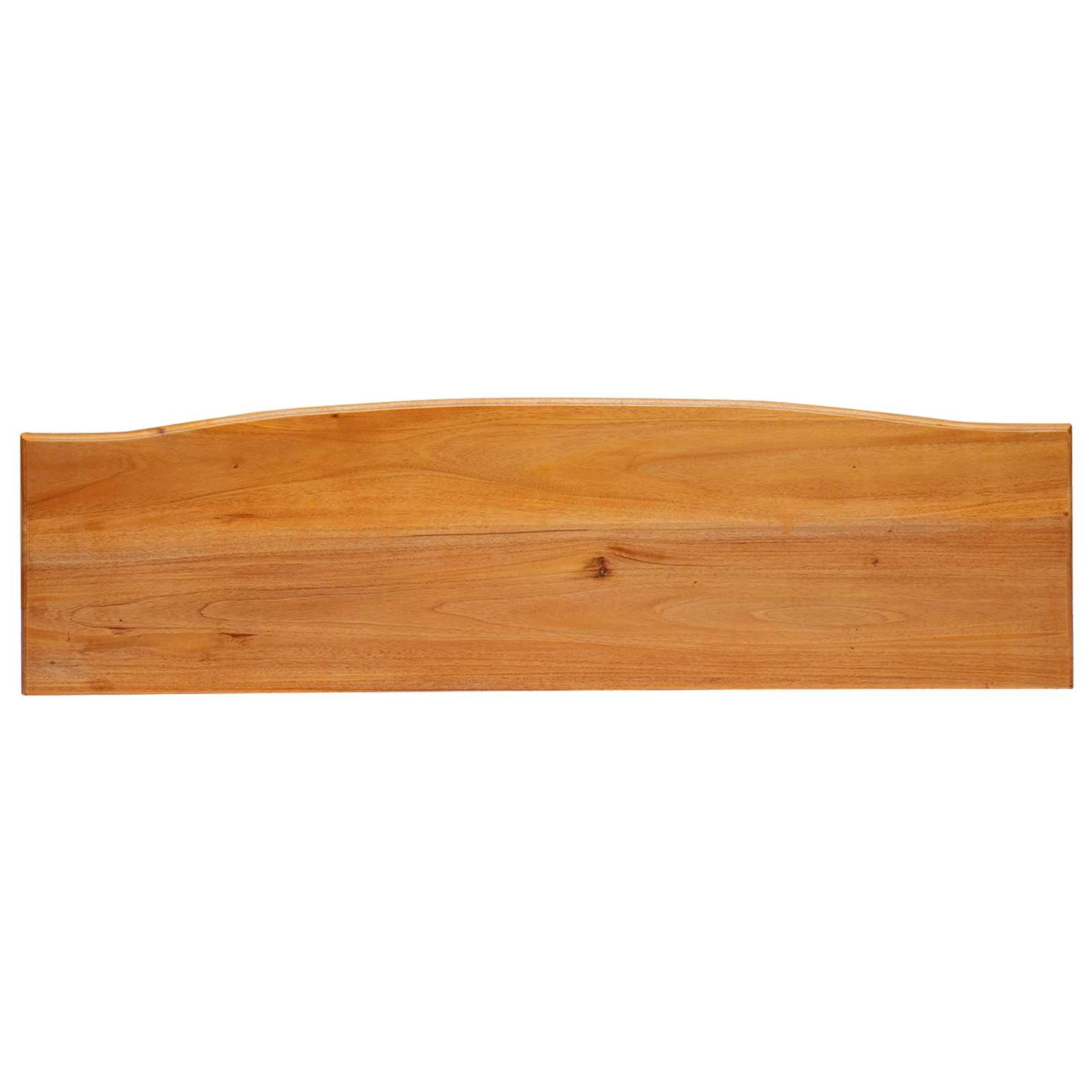 Konsolentisch Natur 115 x 32 x 76 cm Massives Mahagoni Holz