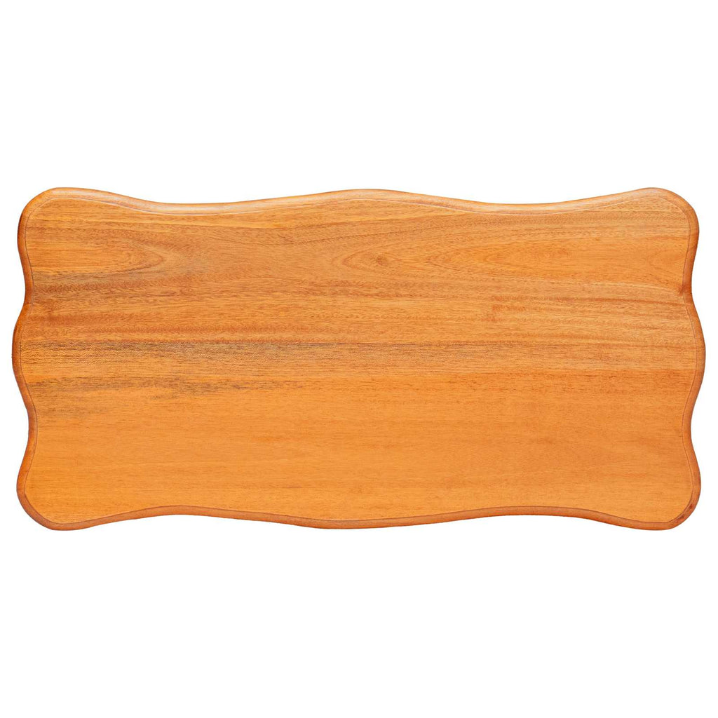 Beistelltisch Natur 60,5 x 30 x 61 cm Massives Mahagoni Holz