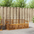 Sofagarnituren 3 pcs Natur Massivholz Akazie