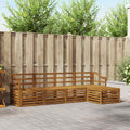 Outdoor-Sofagarnitur 5 pcs Natur
