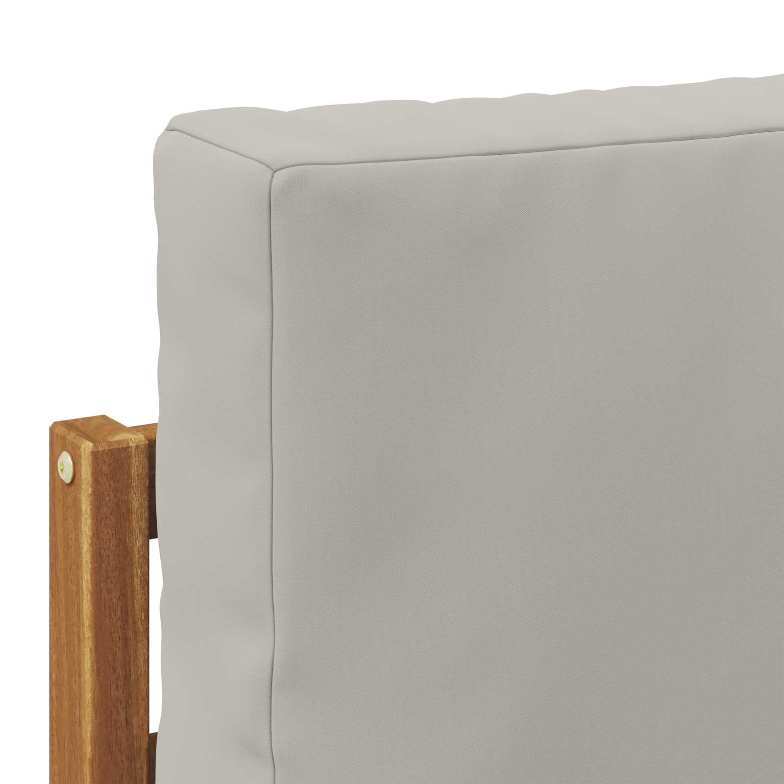 Ecksofa Set mit Kissen 7 pcs Natürlich und Hellgrau