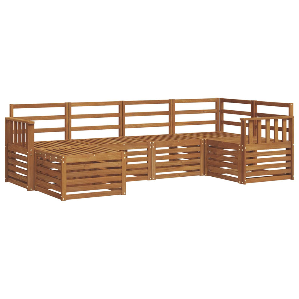 Ecksofa Set 6 pcs Natur