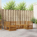 Ecksofa Set 6 pcs Natur