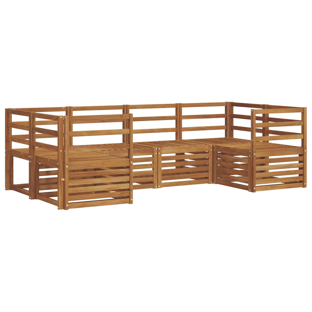 Ecksofa Set 6 pcs Natur