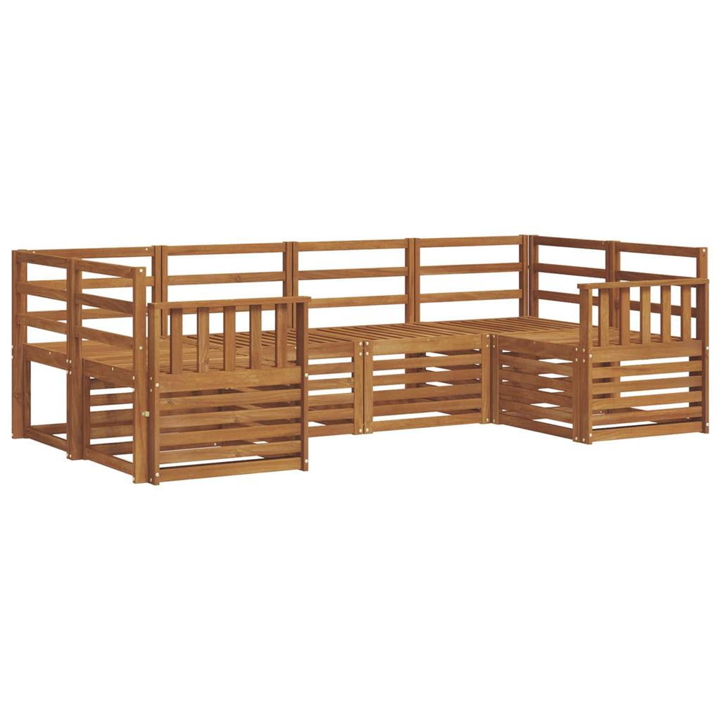 Ecksofa Set 6 pcs Natur