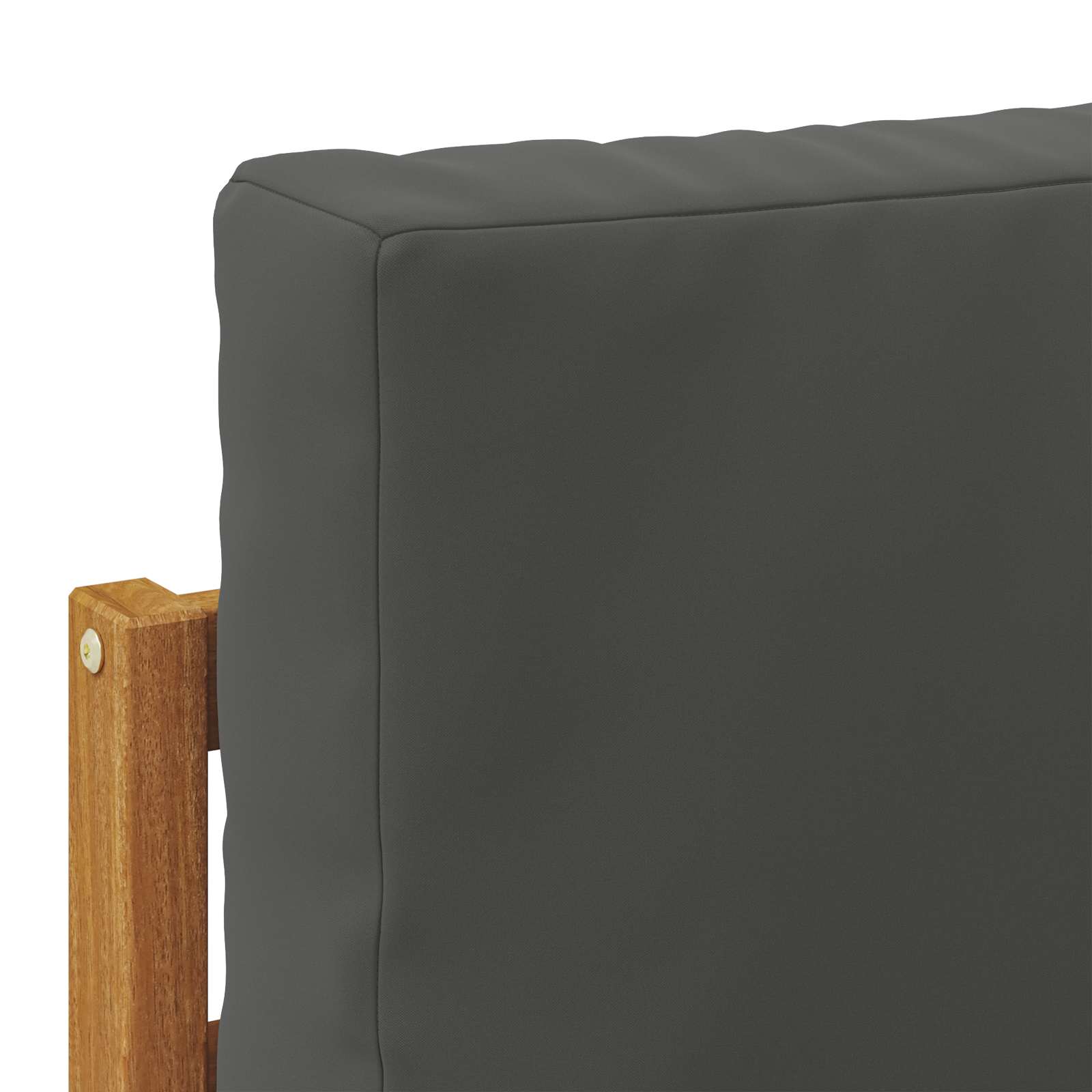 Outdoor-Sofagarnitur mit Kissen 6 pcs Natur und Anthrazit