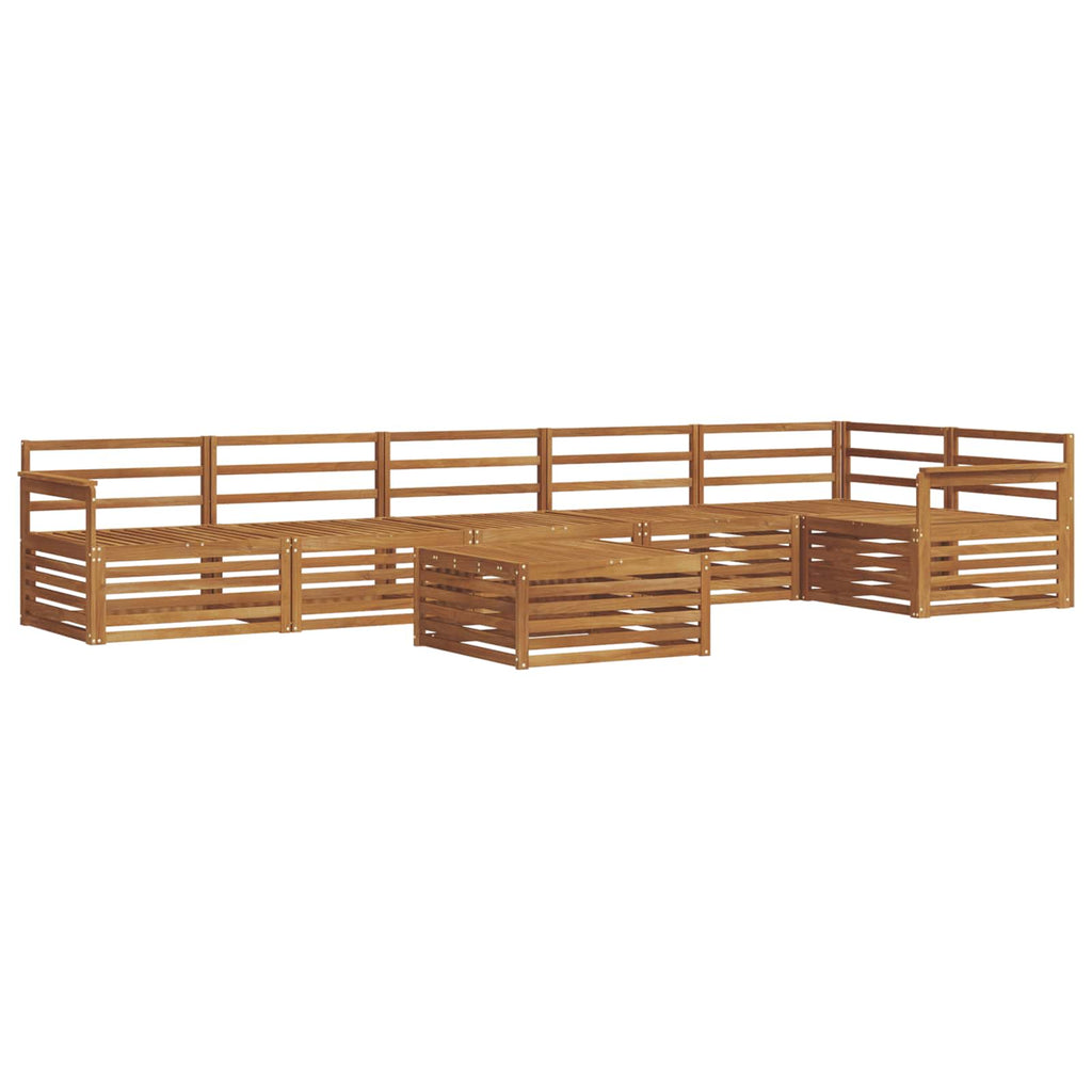 Outdoor-Sofagarnitur 7 pcs Natur