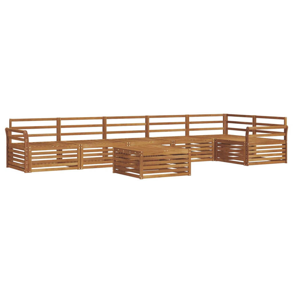 Outdoor-Sofagarnitur 7 pcs Natur