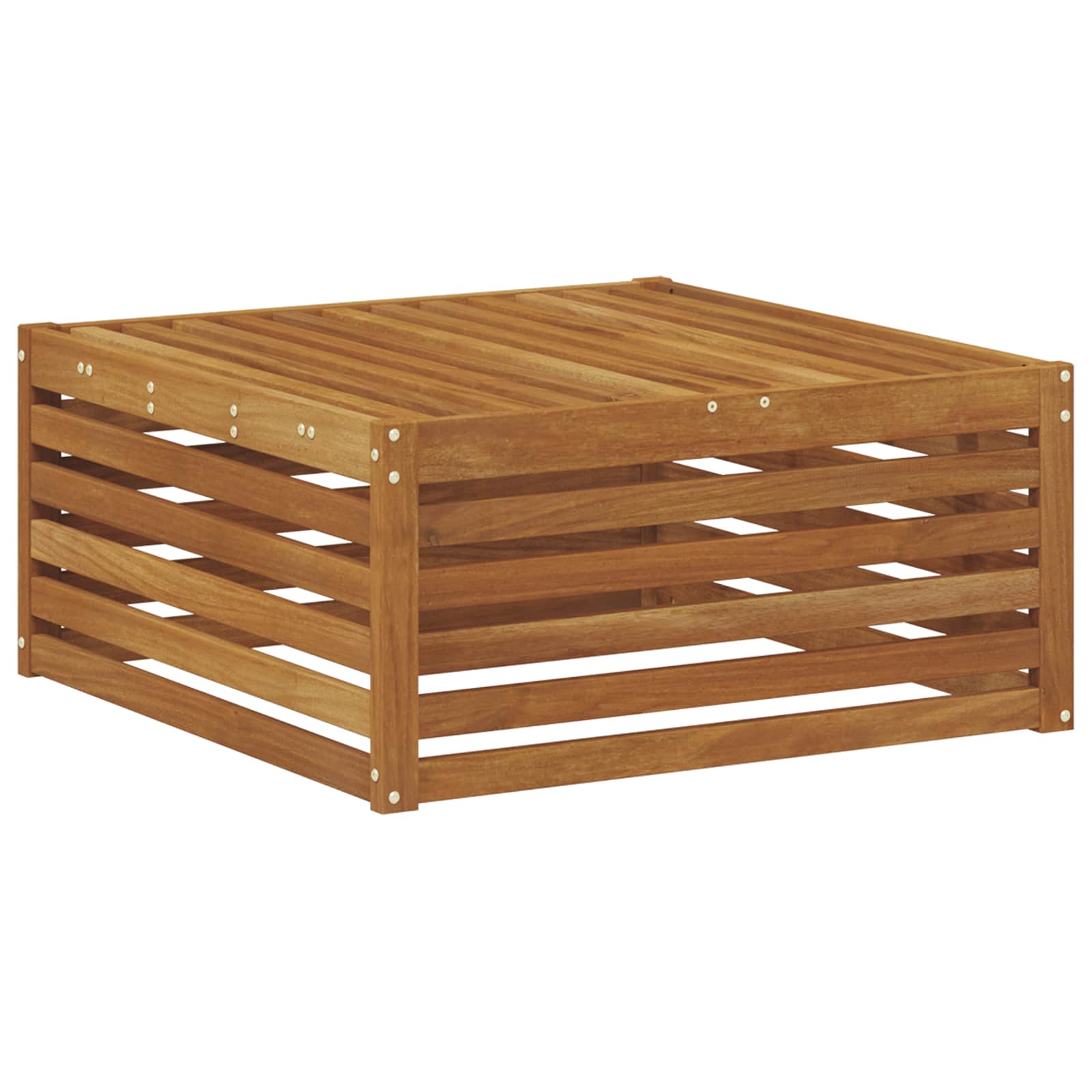 Outdoor-Sofagarnitur mit Kissen 8 pcs Natürlich und Hellgrau