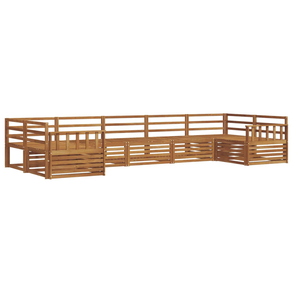 Outdoor-Sofagarnitur 7 pcs Natur