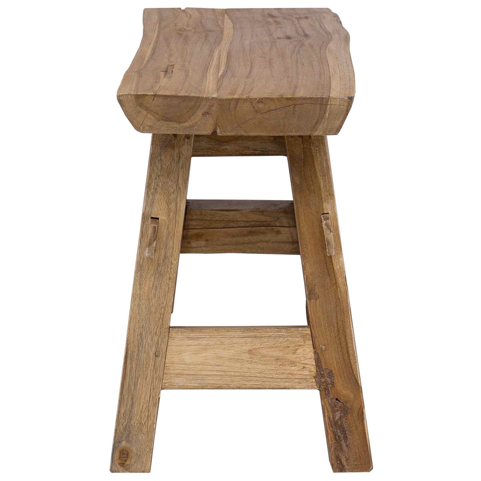 Bank Natur 100 x 29 x 43,5 cm Massivholz Teak