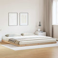 Bodenbettrahmen Natur 200 x 220 cm Massives Kiefernholz