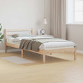 Bettrahmen Braun 225,5 x 85,5 x 69,5 cm Massivholz Kiefer