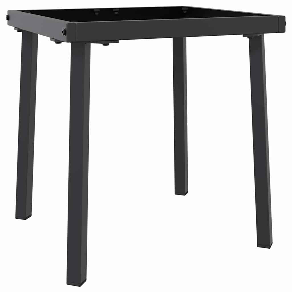 Sonnenliege 2 pcs Schwarz Poly-Rattan