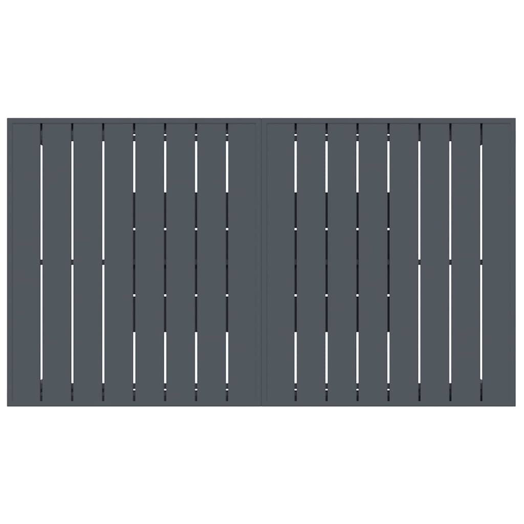 Terrassentisch Anthrazit 180 x 80 x 74 cm