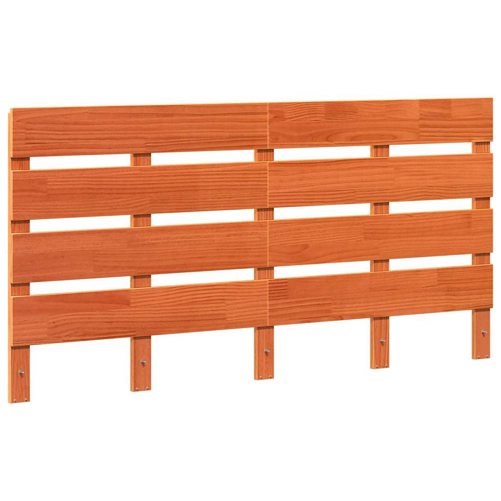 Kopfteil Braun 140,5 x 3 x 80 cm Massives Kiefernholz