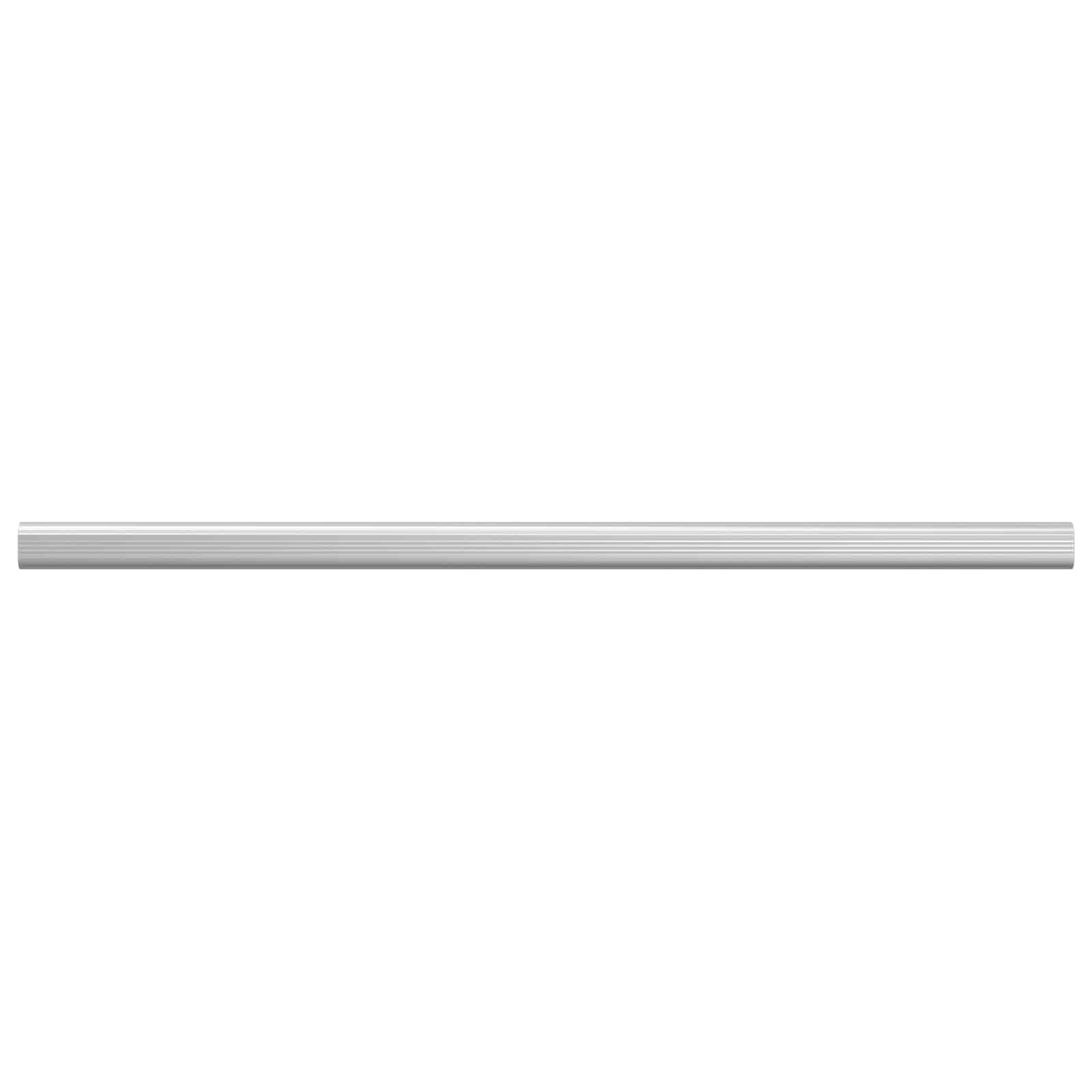 Kleiderstange 12 pcs Silber 664 x 15 x 29 mm Aluminiumlegierung