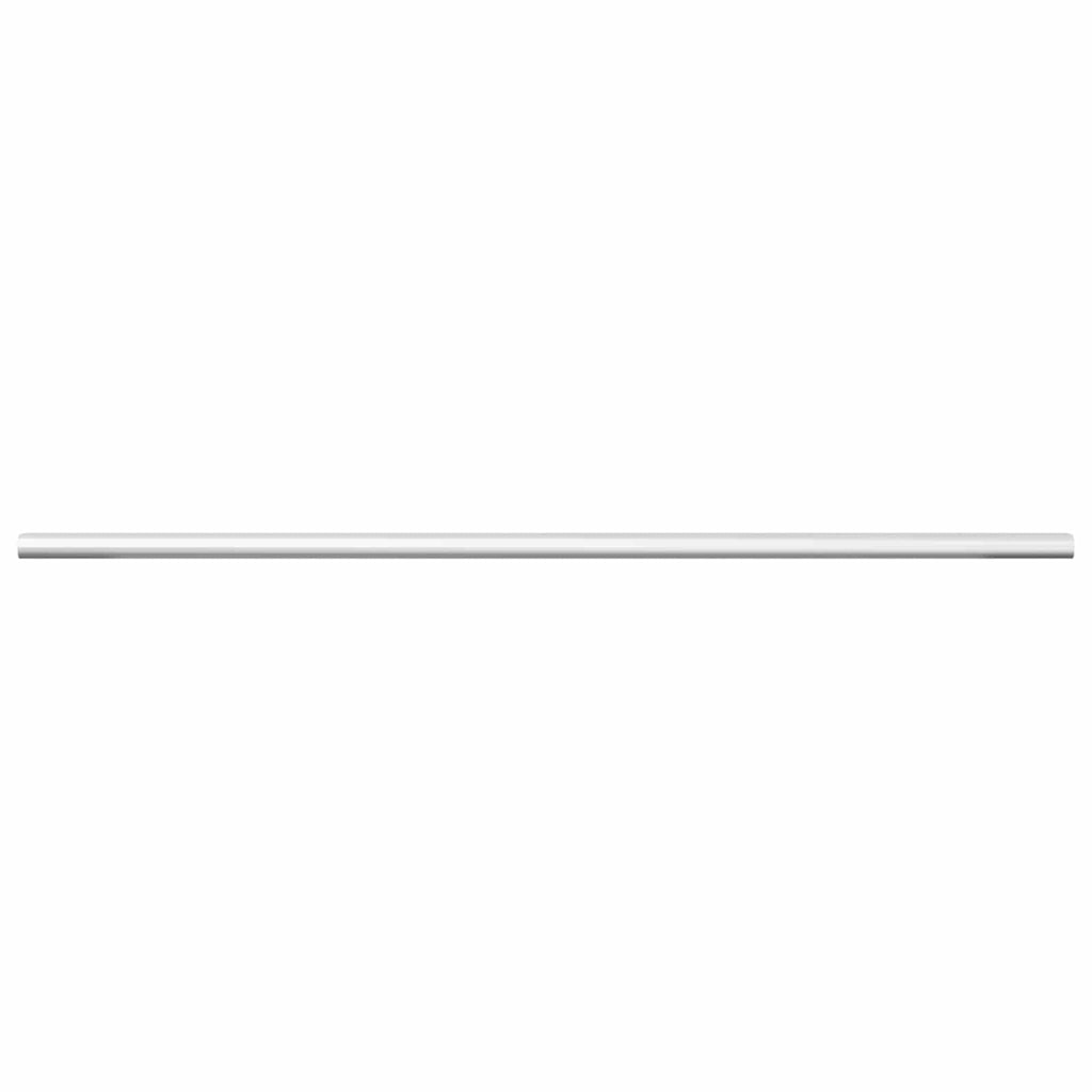 Kleiderstange 12 pcs Silber 664 x 15 x 29 mm Aluminiumlegierung