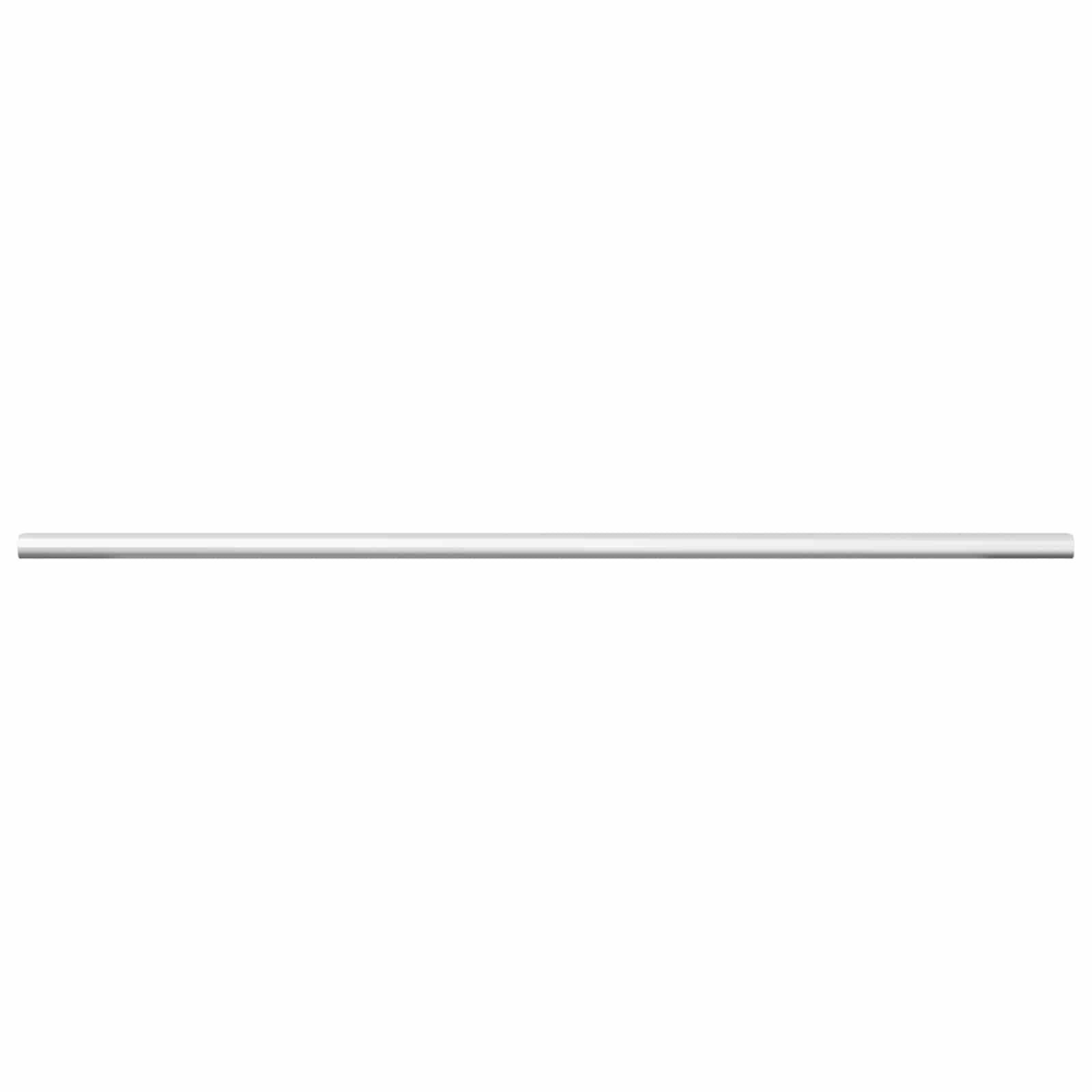 Kleiderstange 12 pcs Silber 664 x 15 x 29 mm Aluminiumlegierung
