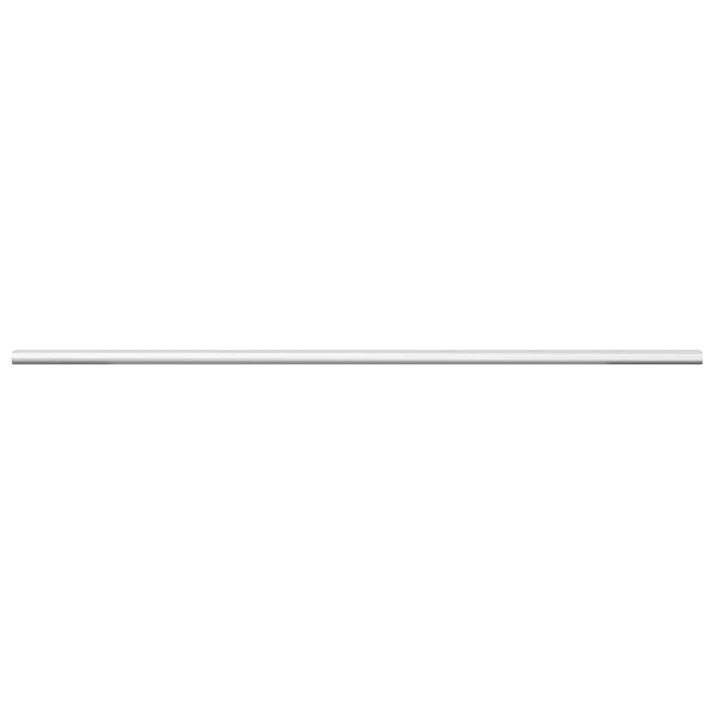 Kleiderstange 12 pcs Silber 764 x 15 x 29 mm Aluminiumlegierung