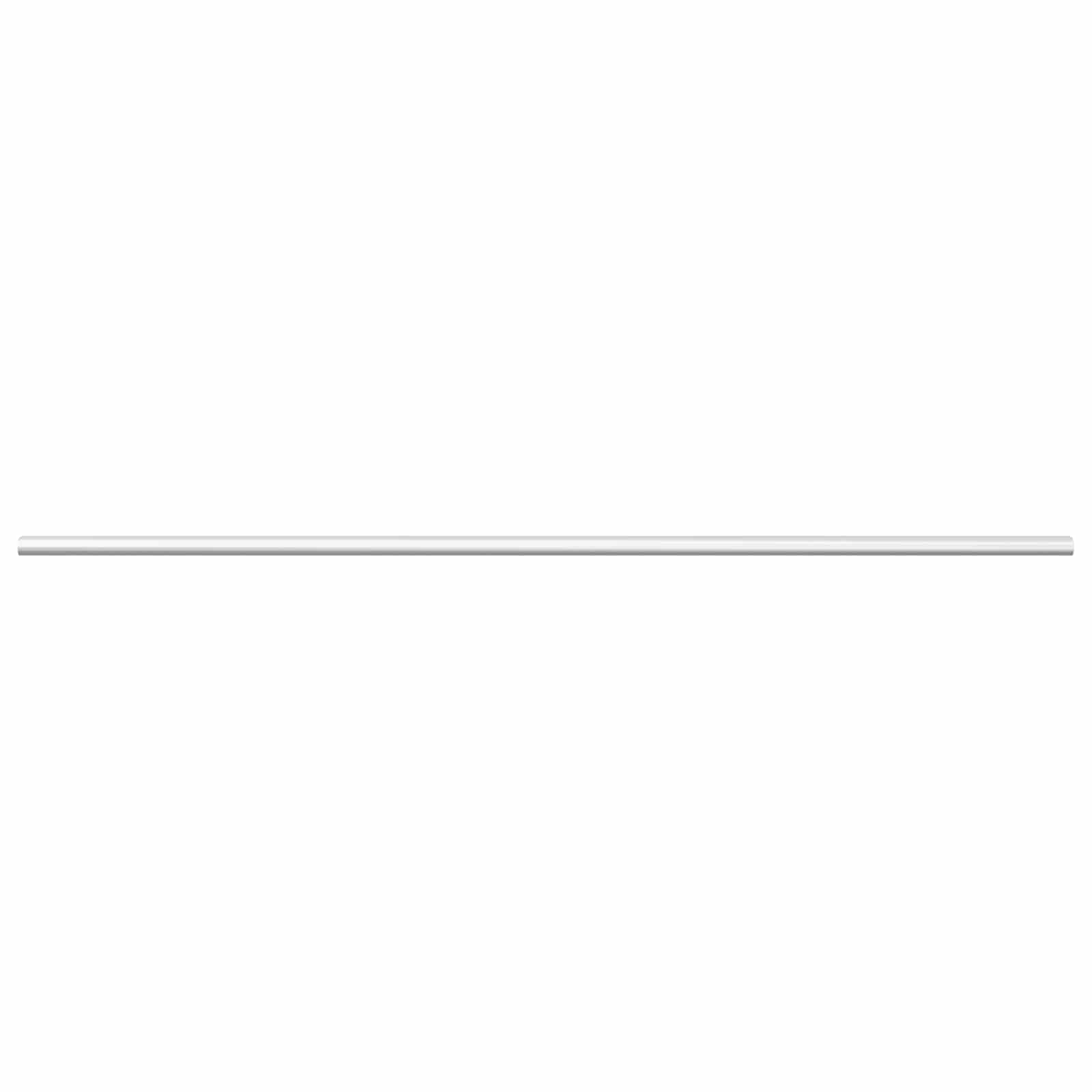 Kleiderstange 12 pcs Silber 864 x 15 x 29 mm Aluminiumlegierung