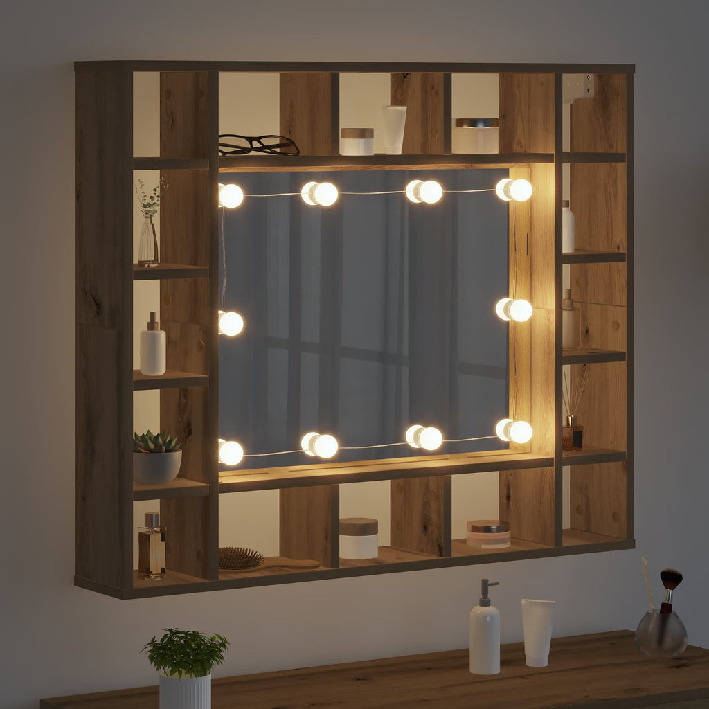 Spiegelleuchten 2 pcs Weiß 4,5 x 4,5 x 4,8 cm Kunststoff