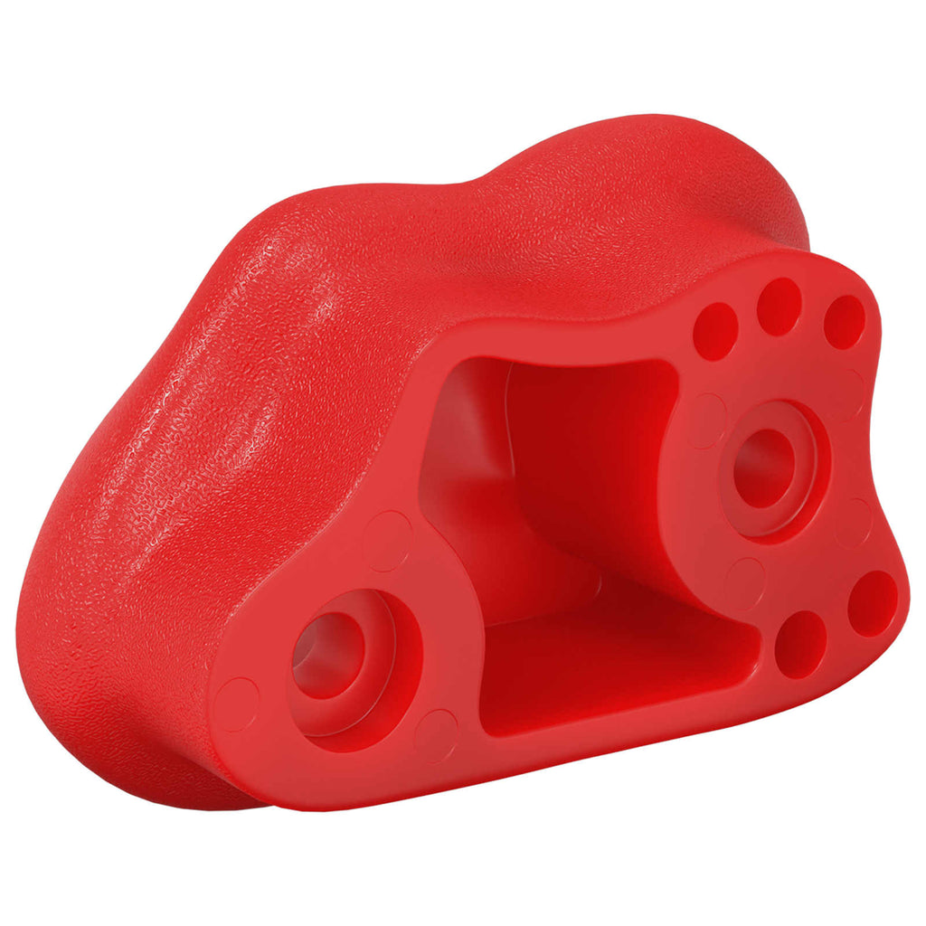 Klettergriff 12 pcs Rot 100 x 67 x 43 mm PP