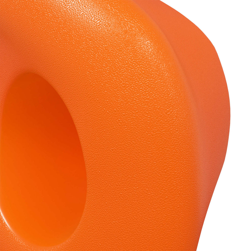 Klettergriff 12 pcs Orange 100 x 67 x 43 mm PP