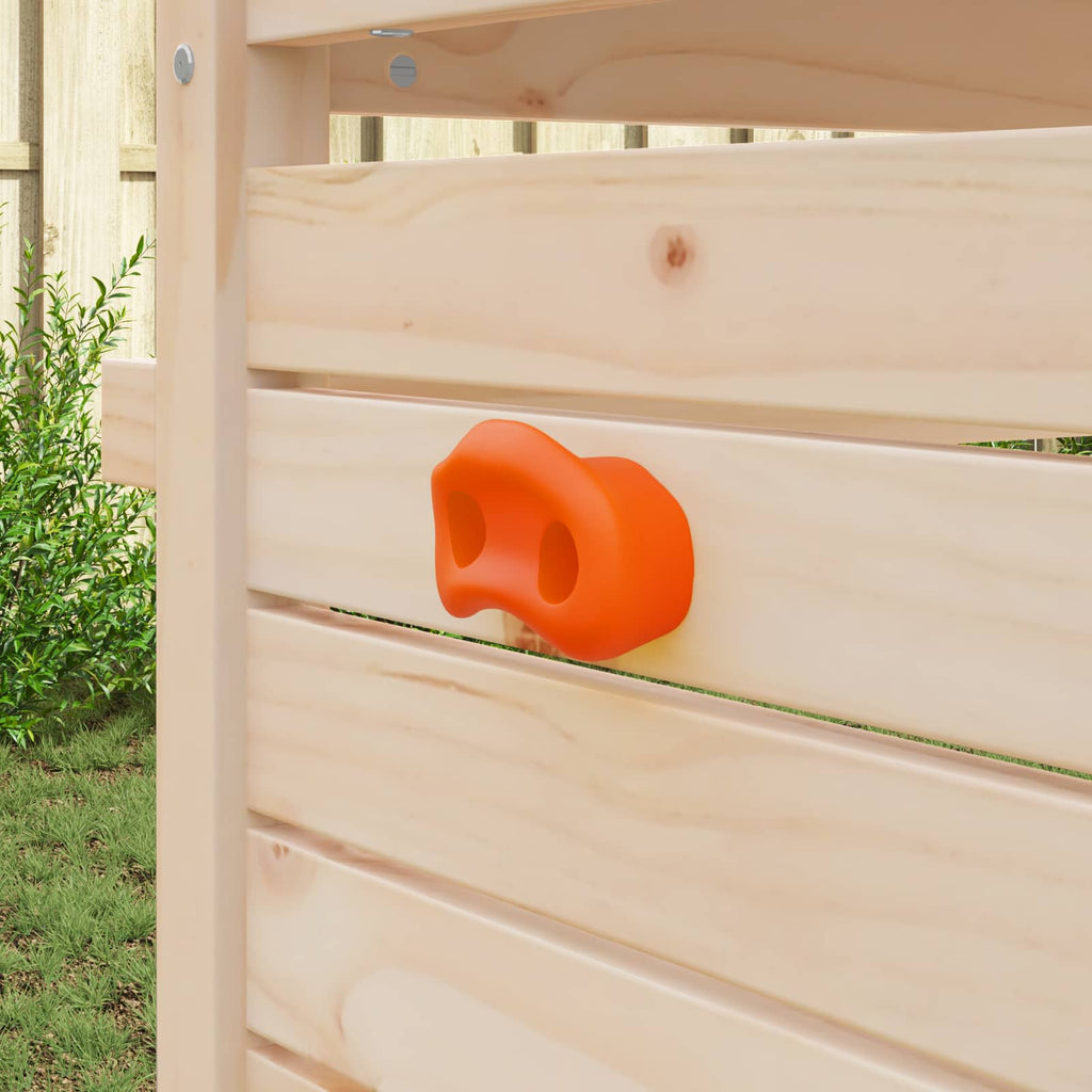 Klettergriff 12 pcs Orange 100 x 67 x 43 mm PP