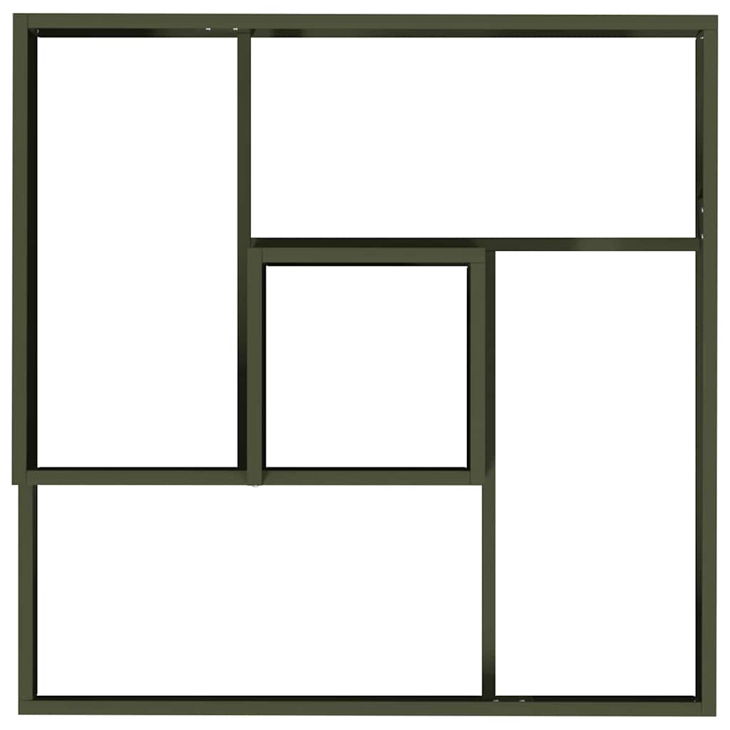 Garten-Pflanzgefäß Olive Grün 60 x 60 x 50 cm
